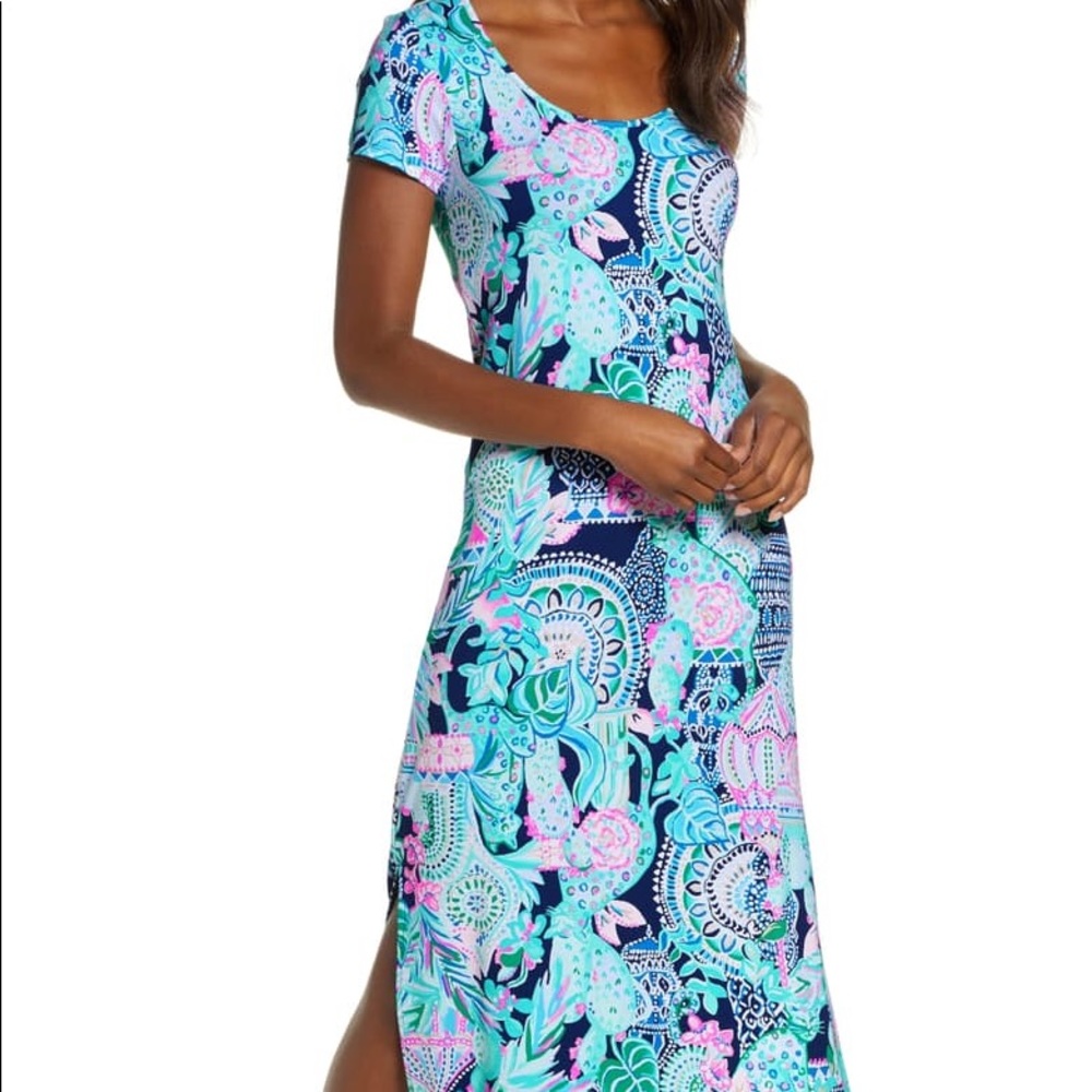 Lilly Pulitzer Wynne Maxi Dress Size L NWT